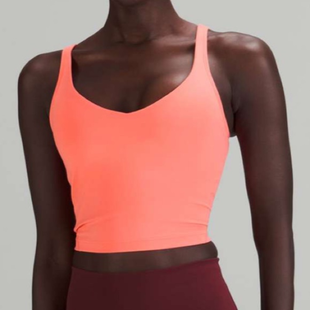 Lululemon Align Tank Top Raspberry Cream Sz 6